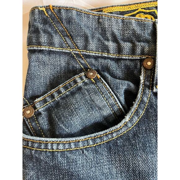 Rock & Republic Womens Henlee Jeans 38 (37.5) Medium Wash Button Fly Flaw - Picture 4 of 16